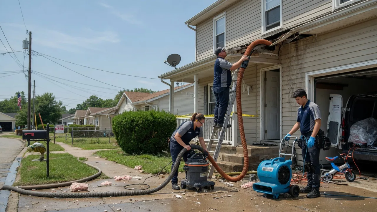 Water Damage Restoration in Graymont, IL near me